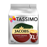 Jacobs vista frontal del envase mostrando 16 cápsulas y marca