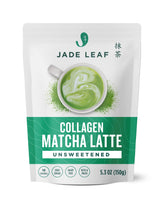 Jade Leaf frente del empaque mostrando la bolsa y beneficios