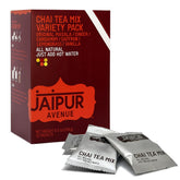 Jaipur Avenue empaque frontal mostrando diseño y lista de ingredientes