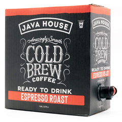 Java House grifo vertiendo en vaso demostrando servicio inmediato