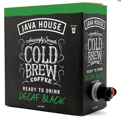Java House taza servida sobre hielo resaltando sabor suave y refrescante