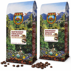 Java Planet frente del empaque mostrando tamaño y marca, garantía de calidad