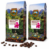 Java Planet paquete frontal mostrando marca y tamaño 32oz, conservación óptima