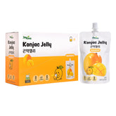 Jayone pouch frontal mango mostrando diseño y conveniencia de consumo
