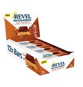 JB'S REVEL empaque frontal mostrando 12 barras, conveniencia inmediata