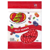 Jelly Belly bolsa frontal Very Cherry mostrando empaque resellable y frescura