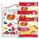 Jelly Belly frente del empaque mostrando diseño y tamaño práctico
