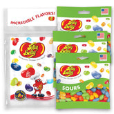 Jelly Belly vista frontal del paquete colorido que atrae niños