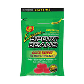 Jelly Belly paquete frontal de Sport Beans Sandía mostrando tamaño y sello resellable