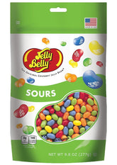 Jelly Belly bolsa frente mostrando tamaño y colores, opción divertida para compartir