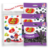 Jelly Belly frente del pack Pumpkin Pie mostrando bolsas listos para regalo