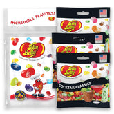 Jelly Belly frente del paquete Cocktail Classics mostrando variedad de colores y facil uso