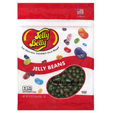 Jelly Belly vista frontal de la bolsa resellable, color vibrante y presentación familiar