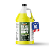 Jersey Pickles garrafa frente mostrando el envase grande y ahorro