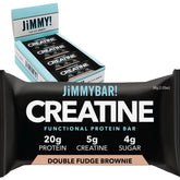 JIMMYBAR vista frontal del empaque mostrando 12 barras y beneficios