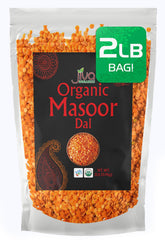 Jiva Organics frente del empaque mostrando marca y tamaño 2 lb, conveniente