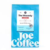 Joe Coffee imagen frontal de la bolsa The Waverly mostrando el empaque y calidad visual