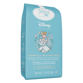 Joffrey's Coffee paquete frontal mostrando diseño Cinderella y aroma tentador