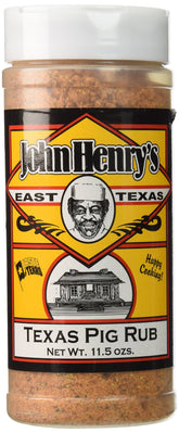 John Henry's vista frontal del envase mostrando etiqueta y tamaño, realza confianza