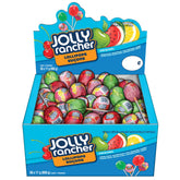Jolly Rancher caja frontal mostrando 50 paletas y ventaja de surtido