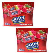Jolly Rancher frente del paquete doble con colores llamativos y beneficio de porciones grandes
