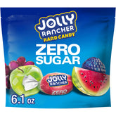 Jolly Rancher bolsa frontal mostrando colores y marca, fácil identificación