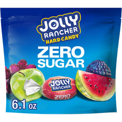 Jolly Rancher bolsa frontal mostrando colores y marca, fácil identificación