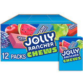 Jolly Rancher caja frontal mostrando diseño y colores brillantes