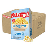 Jolly Time frente del empaque mostrando pack de 36 bolsas y ahorro