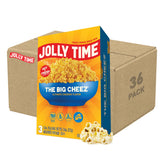 Jolly Time frente del empaque mostrando paquete y cantidad, conveniencia inmediata