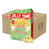 Jolly Time frente del paquete mostrando 60 bolsas y beneficio conveniencia
