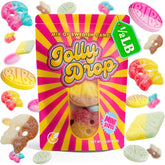 JollyDrop paquete frontal mostrando mezcla Bubs y fresco beneficio