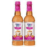 Jordan's Skinny Mixes vista frontal del pack doble beneficios de sabor sin calorías