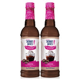 Jordan's Skinny Mixes botella frontal mostrando tamaño y diseño