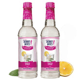Jordan's Skinny Mixes botella al frente mostrando diseño y volumen