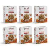 Jovial penne rigate frontal empaque orgánico y características visibles
