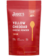 Judee's pouch frente mostrando el envase resellable y beneficio de frescura