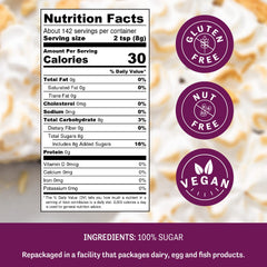 Judee's gluten free textura de cristales superfina para disolución rápida