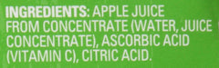 Juicy Juice caja abierta con pajita en acción, práctico para niños