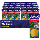 Jumex cajitas frente pack 24 mostrando empaque práctico y sabor mexicano
