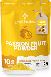 Jungle Powders frente del empaque mostrando bolsa compacta y marca