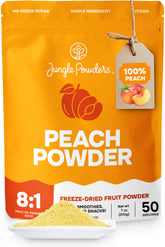 Jungle Powders frente del empaque mostrando la bolsa y beneficio de conservación