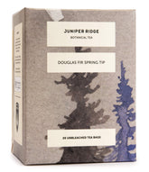 Juniper Ridge frente del empaque mostrando apariencia natural y sostenibilidad