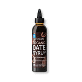 Just Date Syrup envase frontal mostrando etiqueta clara y práctica