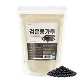 K-Herb empaque frontal del polvo de frijol negro, práctico y puro