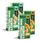 Kaizen Food Company empaquetado frontal que muestra variedad y conveniencia