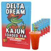 KaJun LOADED TEA Delta Dream envase frontal mostrando sabor y diseño