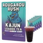KaJun LOADED TEA paquete frente muestra sabor uva golosina