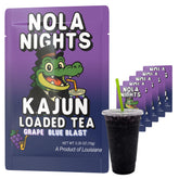 KaJun LOADED TEA frente del paquete mostrando sabor y diseño