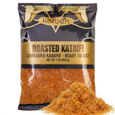 kalben kataifi vista frontal del paquete mostrando 454 g y lista para usar